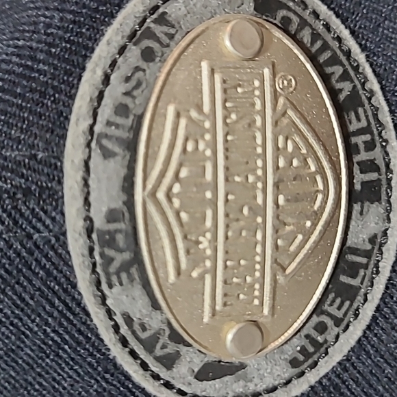 HARLEY DAVIDSON EMBROIDERED METAL BAR & SHIELD LEATHER LOGO HAT - Picture 4 of 13